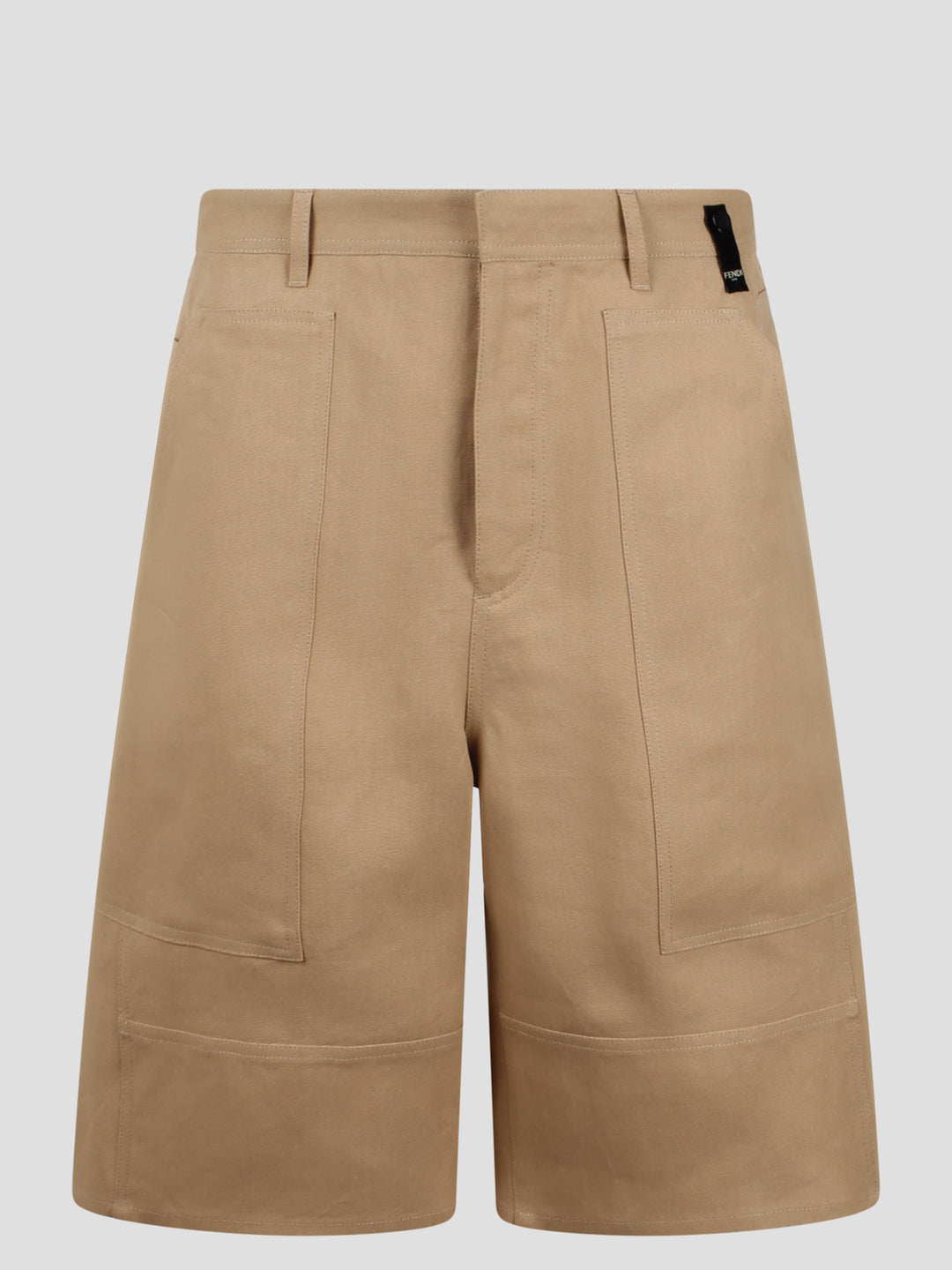 Canvas bermuda short