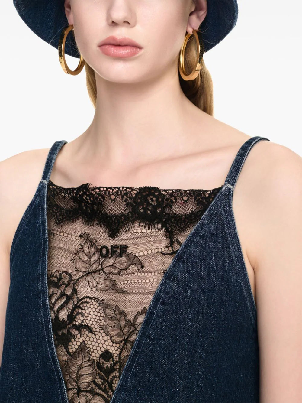 Top with lace details