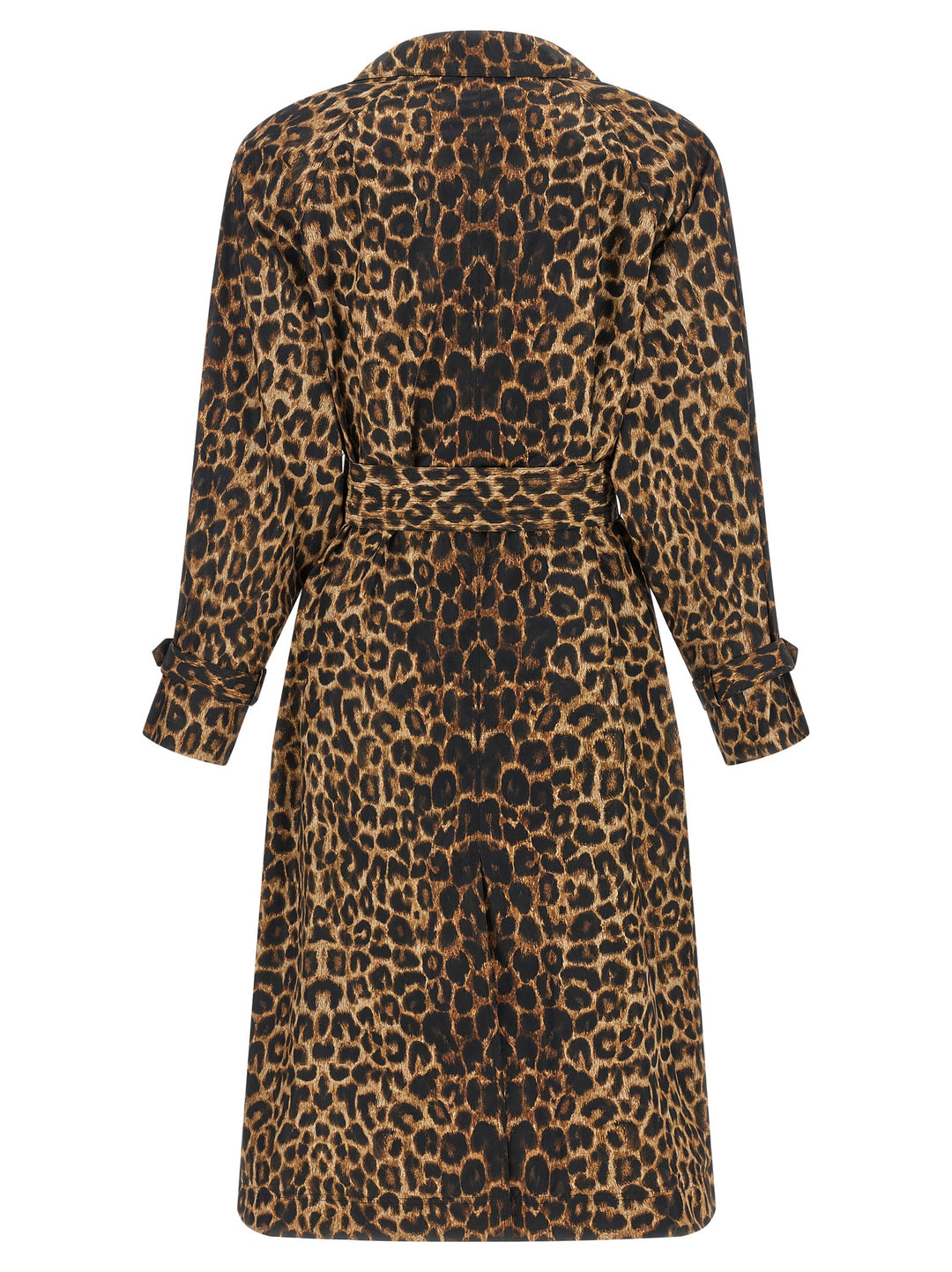 Saint Laurent Double-Breasted Trench Coat Coats and Trench Coats - Brown | 7f6c53a334bb244664b2dade6b9ee949337bac94