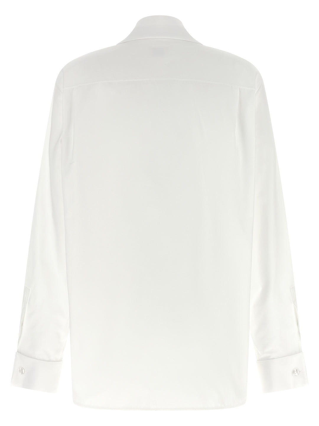 Saint Laurent Lavallière Collar Shirt Shirt and Blouse - White | 571f1ac60ed1fe118f35b8a405c984fc2ce8f76c