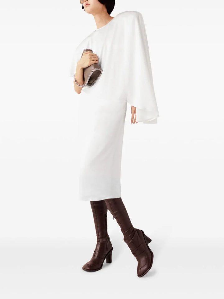 Asymmetric midi dress