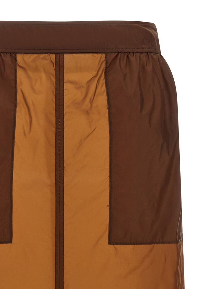 Saint Laurent Nylon Skirt Skirts - Brown | faf4bf9d09ac99c14b525408128b249658bdc22f