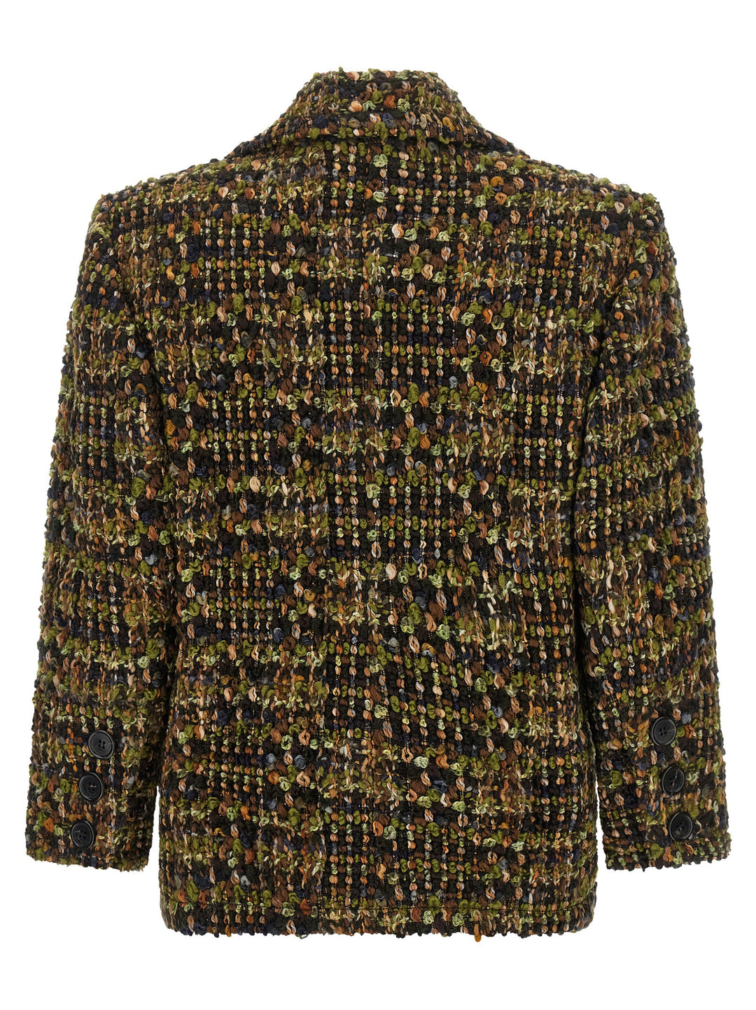 Saint Laurent Bouclé Tweed Blazer BlazerS - Multicolor | 311b7386bf88261dd9fbad6e8c6ac51c0ab06b86