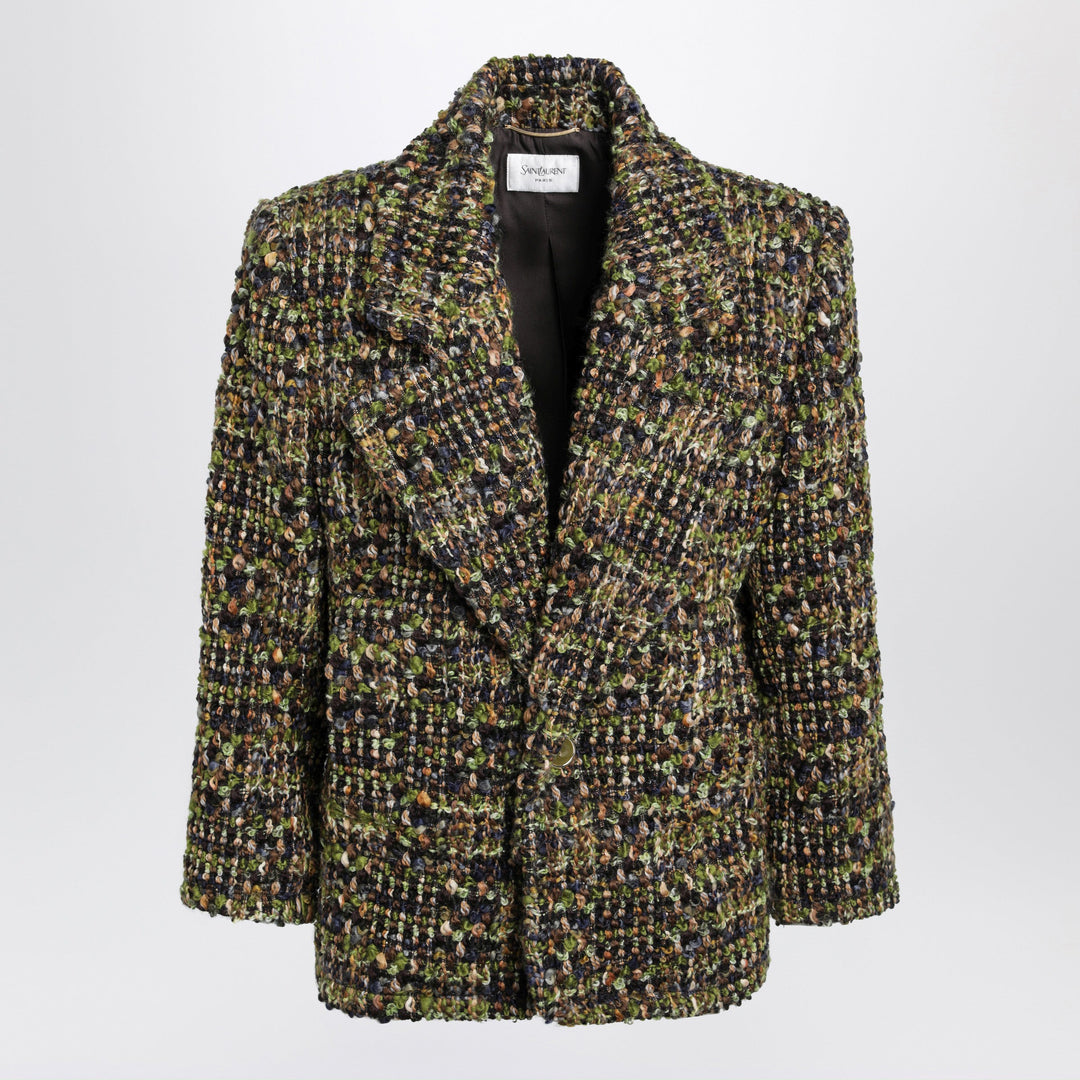 Saint Laurent Coats & Jackets - Green | d1c938fe36e5c59ee468b655f62025ffe97ae9df