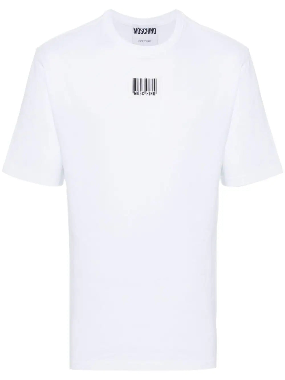 barcode-print T-shirt