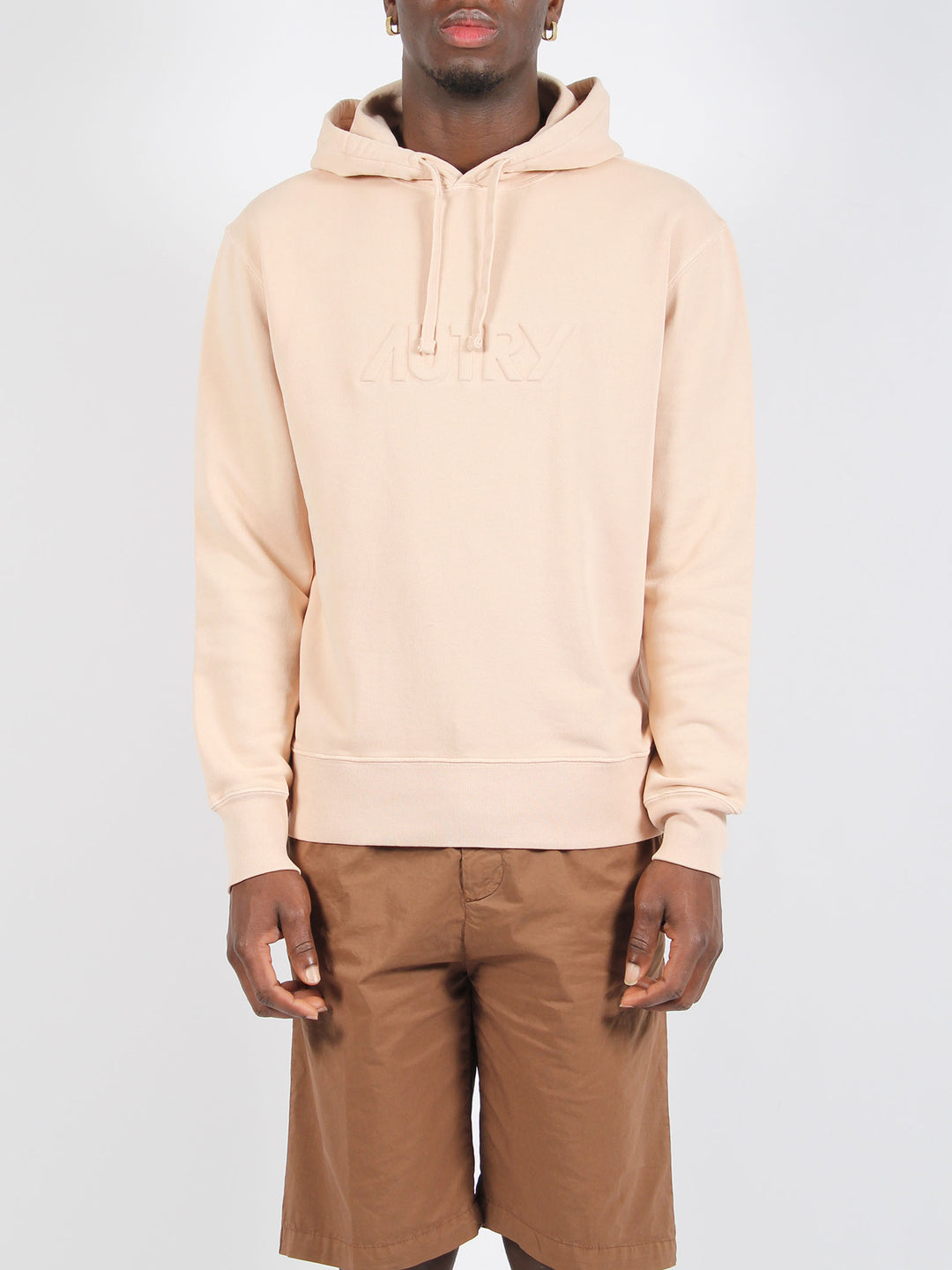 Cotton hooded sweatshirt