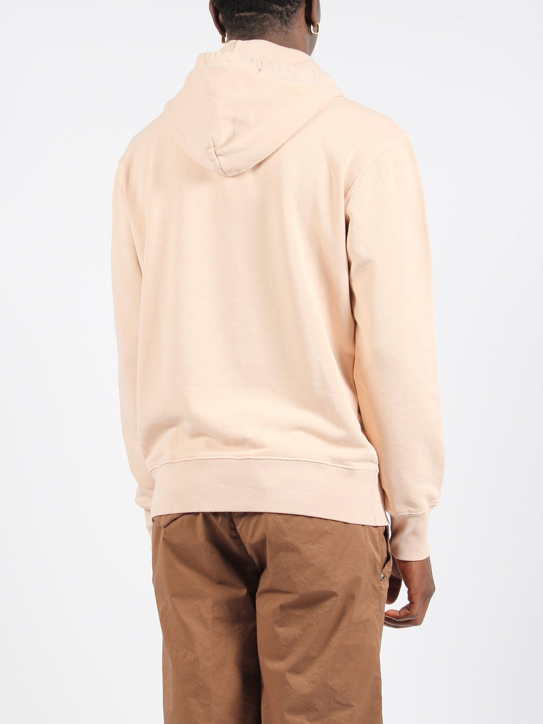 Cotton hooded sweatshirt