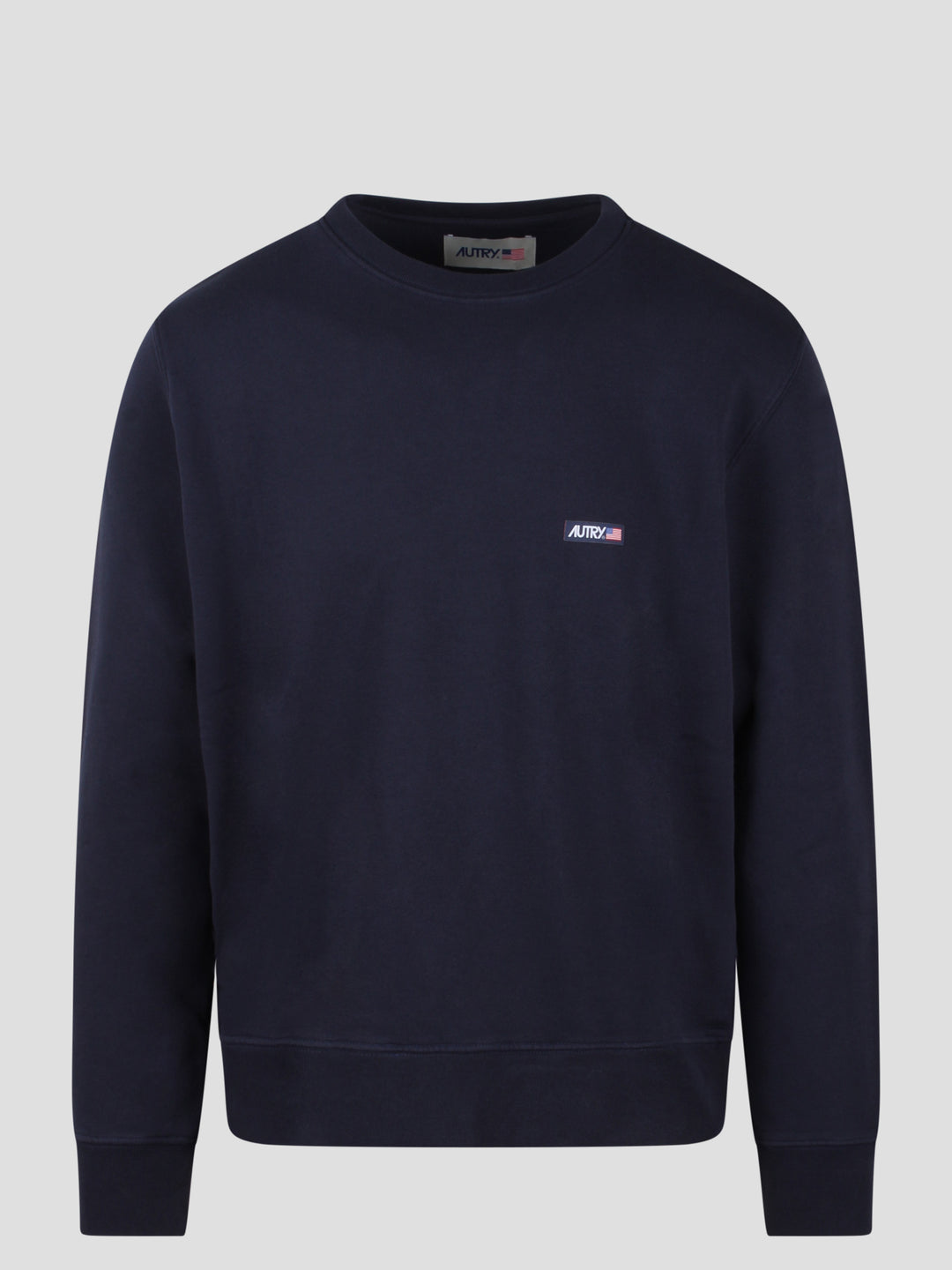 Cotton crew neck sweatshirt