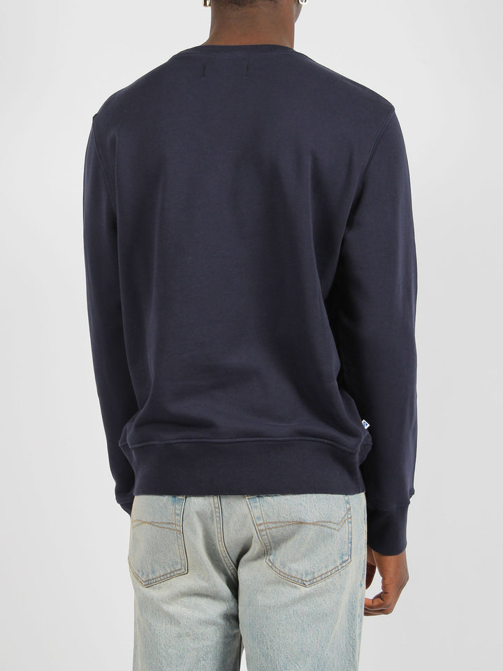 Cotton crew neck sweatshirt