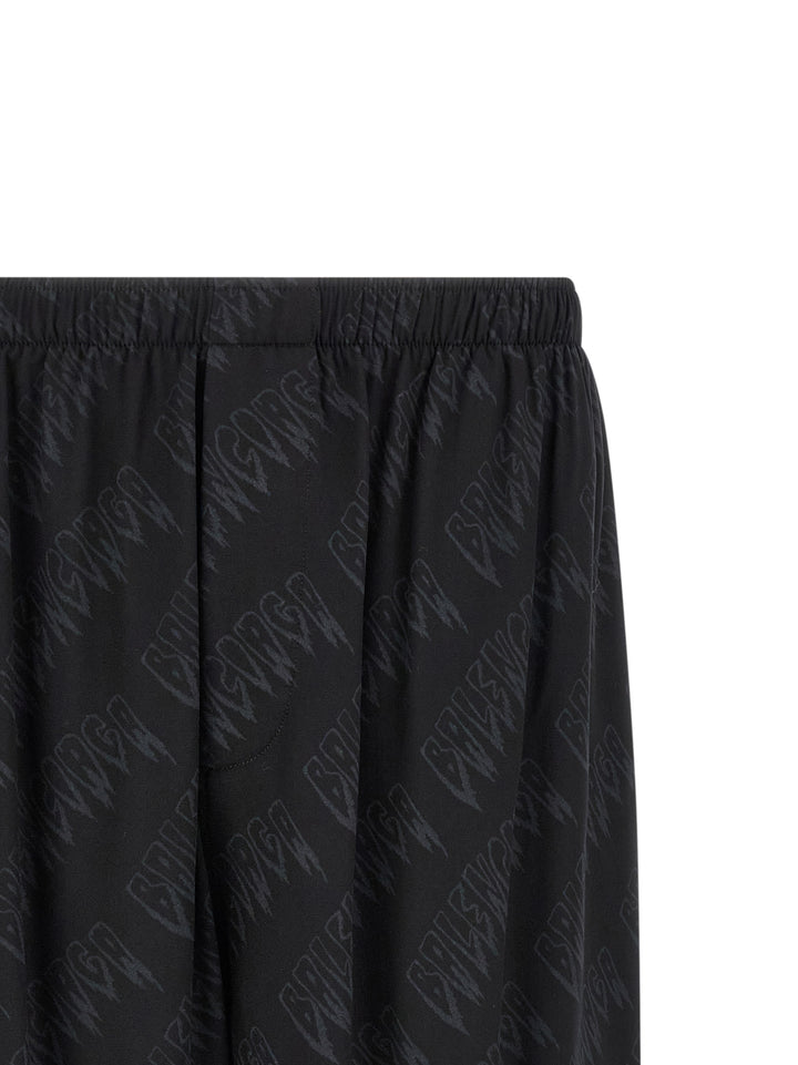 Balenciaga Logo Shorts Bermuda and Short - Black | 41fb1cbe783b9a0959780ad6a8ce32cddcba864c