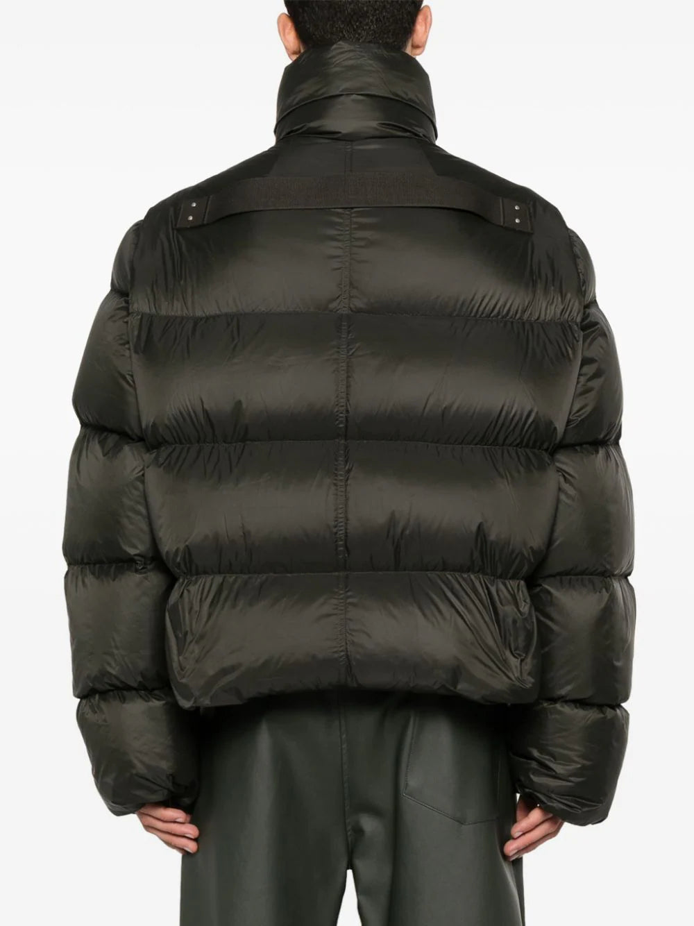 High-neck down jacket