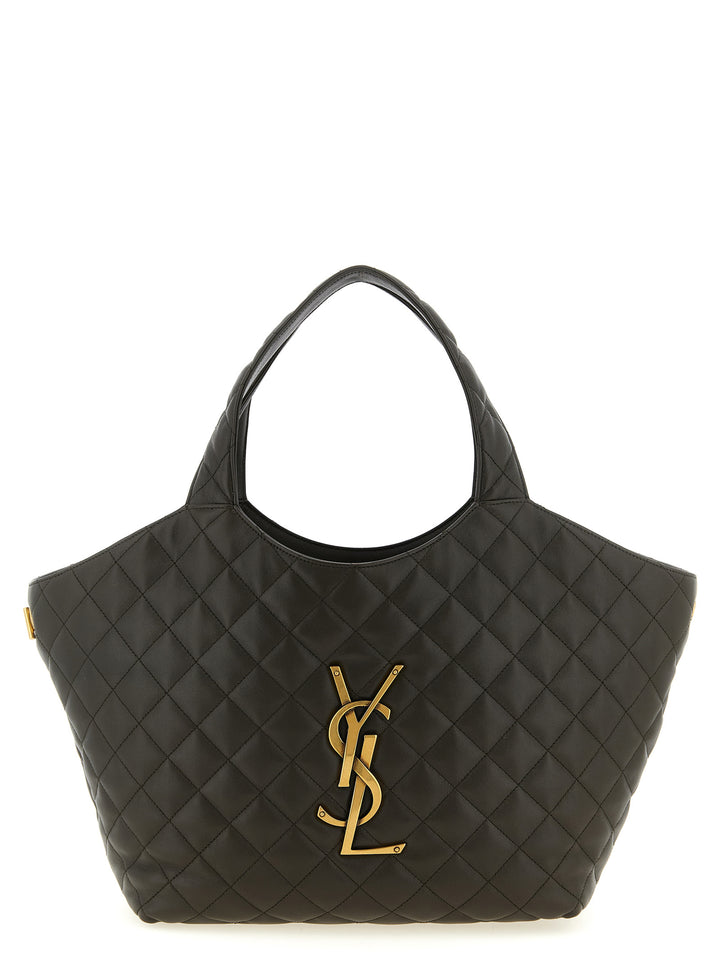 Saint Laurent Icare Tote Bag - Brown | 42fddfe5e5f759e7e45f6a34ae8473351dcb89ca