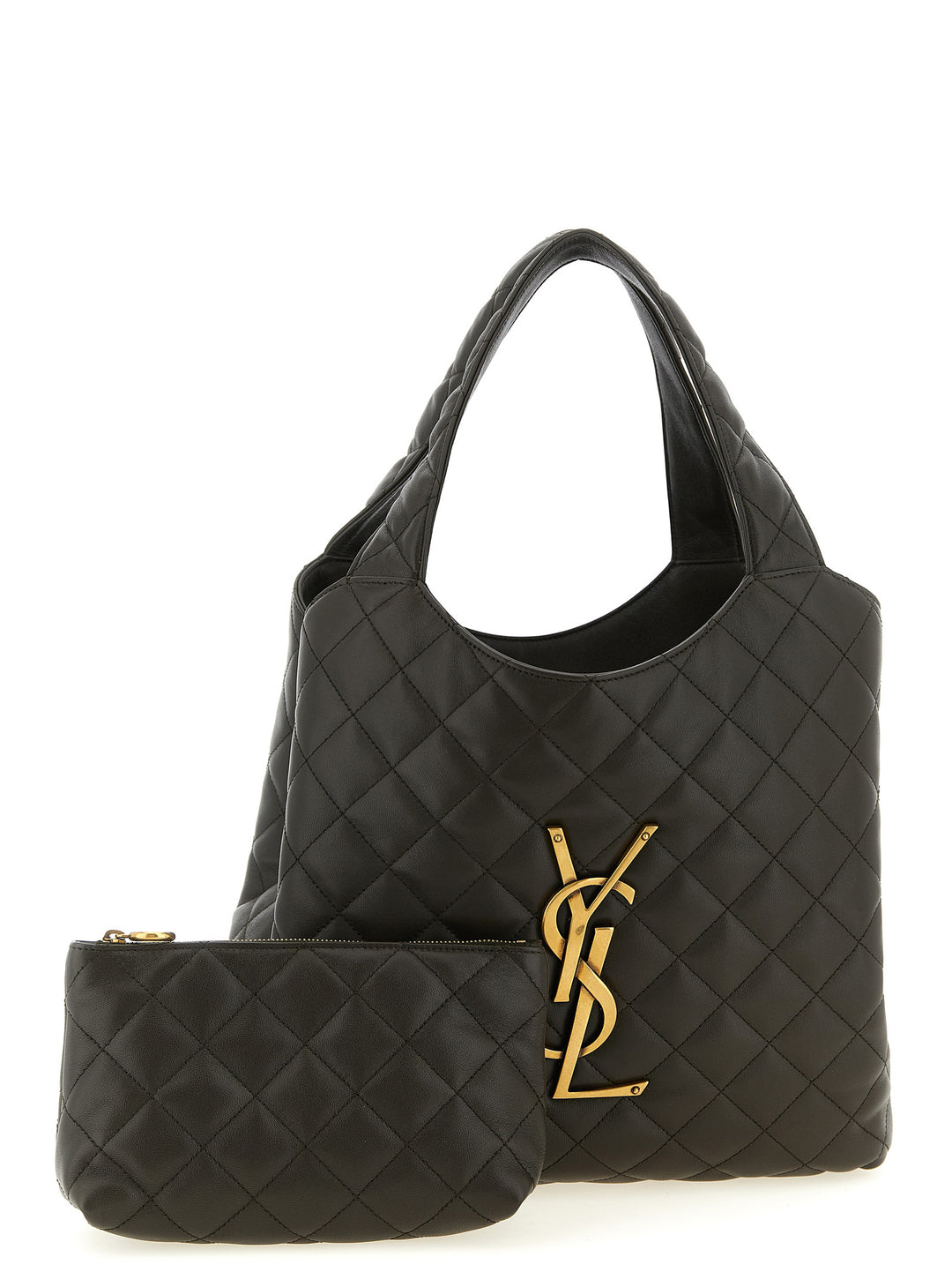 Saint Laurent Icare Tote Bag - Brown | 8a8ea276c3306b6787566f21f881cea7fd67a764