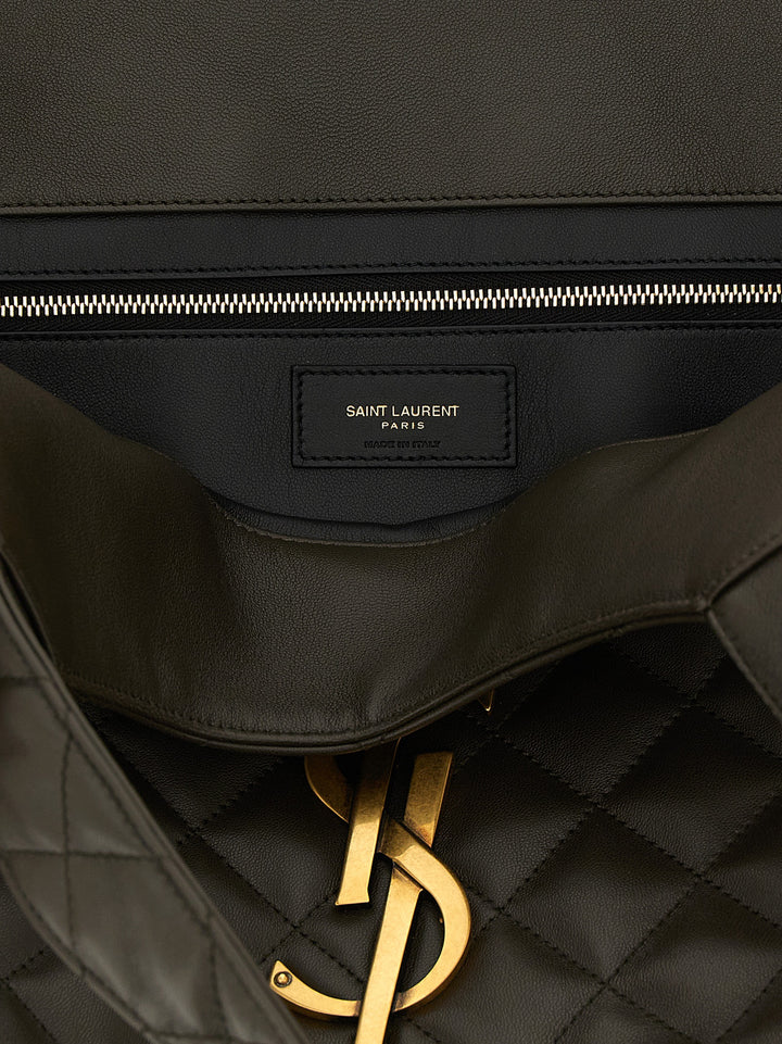 Saint Laurent Icare Tote Bag - Brown | 6bb406251bf53be53a2a85992aed640a317ddecc