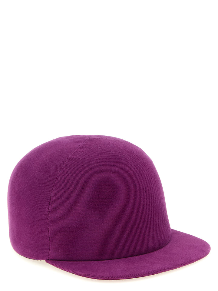 Balenciaga Cotton Drill Hat Hats - Purple | ddf2ed2b4cadcec2b5a30f0ec086880e994337ad