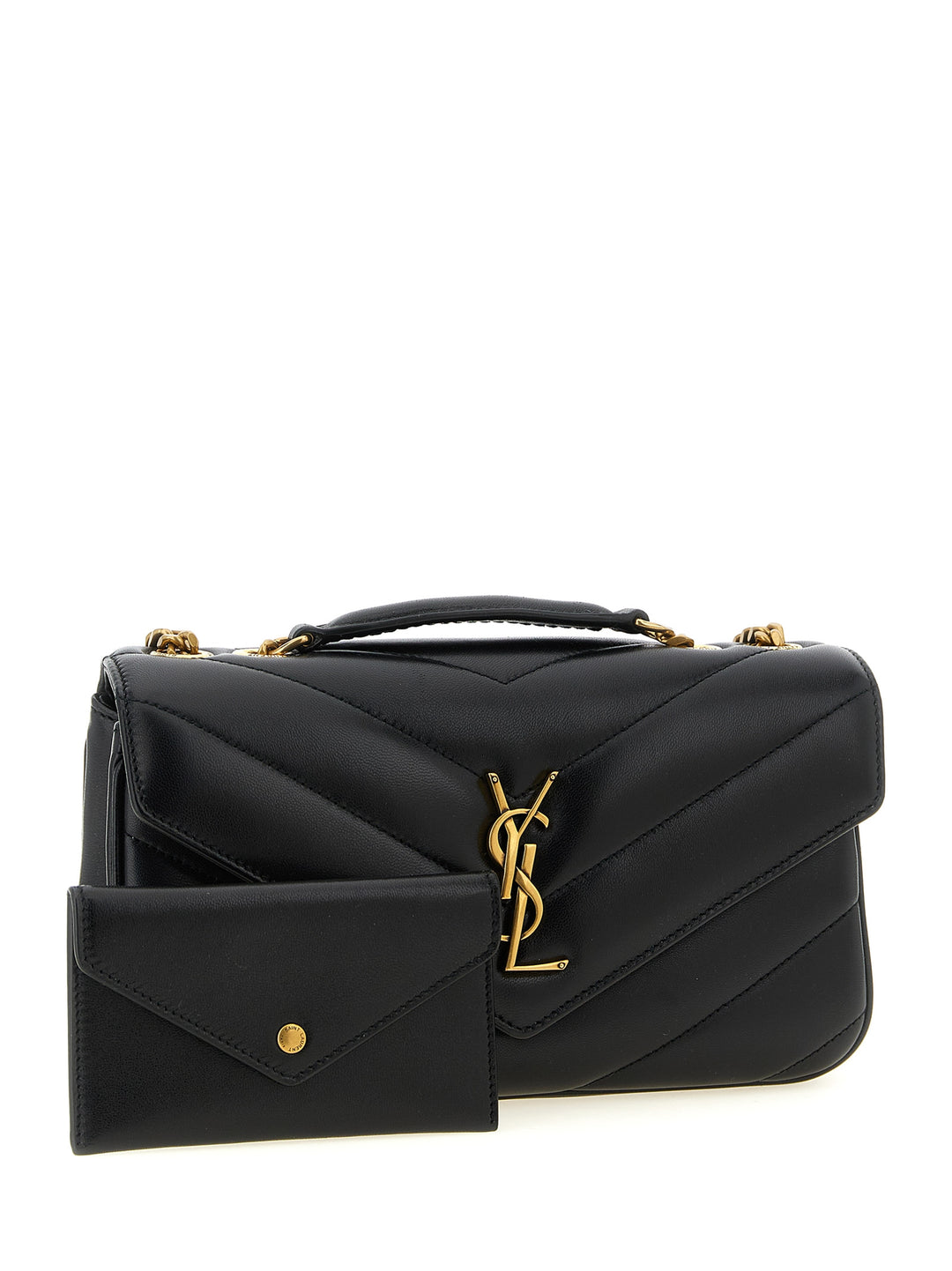 Saint Laurent Loulou Shoulder Bags - Black | 9d899413c4c749ab148735f046f87792e0033a8f