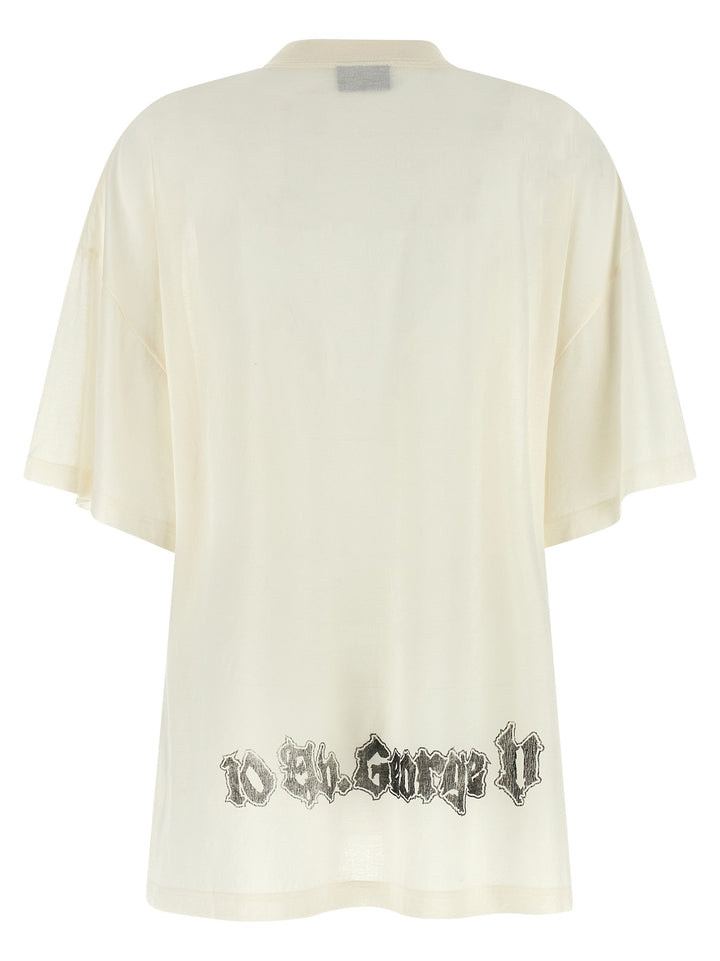 Balenciaga Shaped Salon De Couture T-shirt - White | 14f1ce91e05979d6b9a39fa75887cedf12eb464d