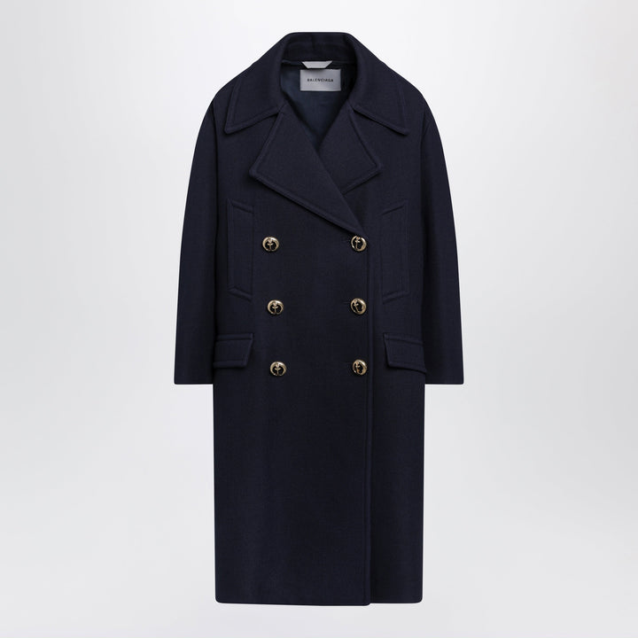 Balenciaga Coats & Jackets - Blue | a86162b4f738ccc6fb95814455fd648b0ee09969