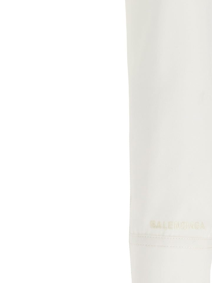 Balenciaga Cropped Shirt Shirt and Blouse - White | ced3bc9ccb00032f0abb29404254b3ae4f29bf6e