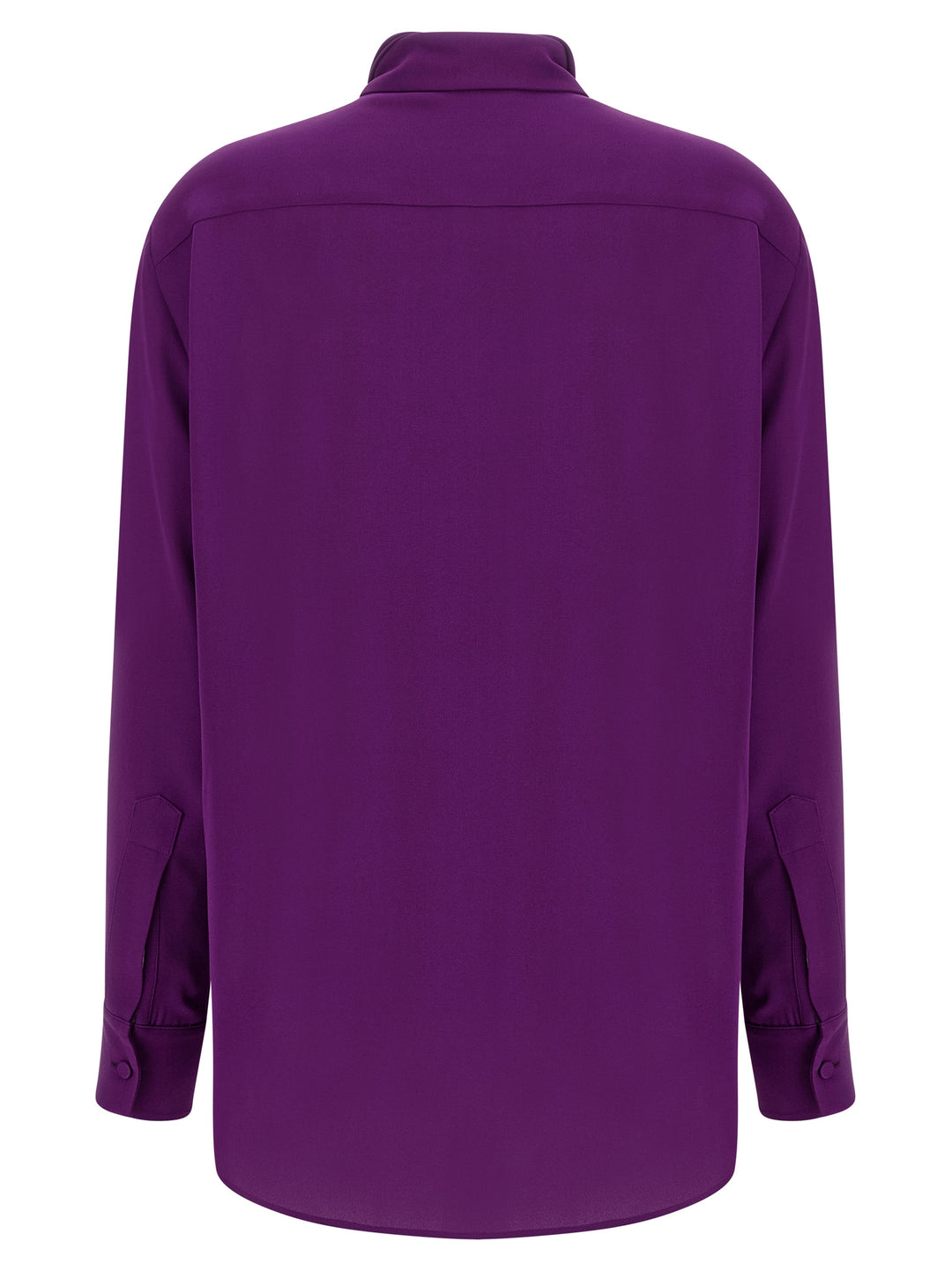 Balenciaga Shirt With Scarf Shirt and Blouse - Purple | 9c09790638b49ca20c336801403460fd1e26a16c