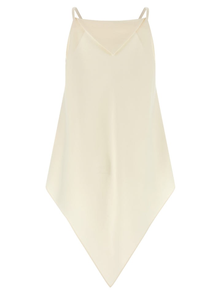 Balenciaga A Sciarpa Tops - White | 31d9675195fcf18e61df9d3c39b8120865a82161
