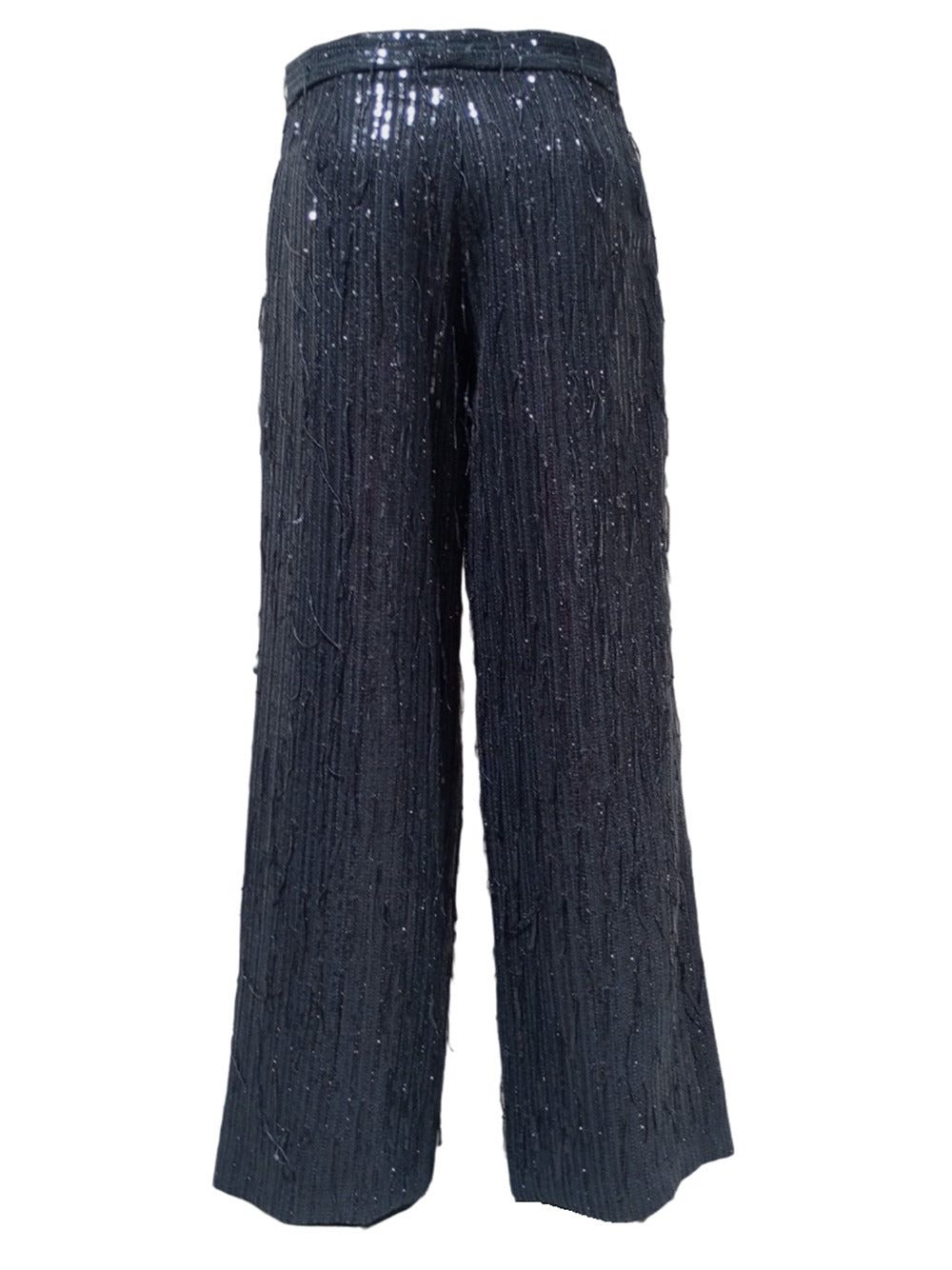 Pantalone palazzo paillettes