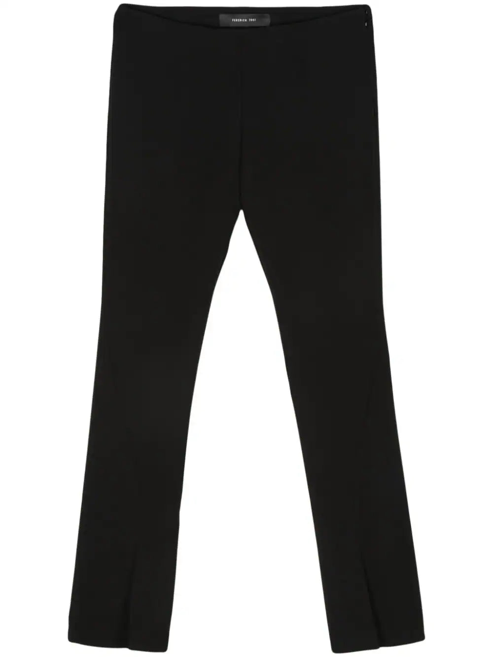 trousers with slit on the front