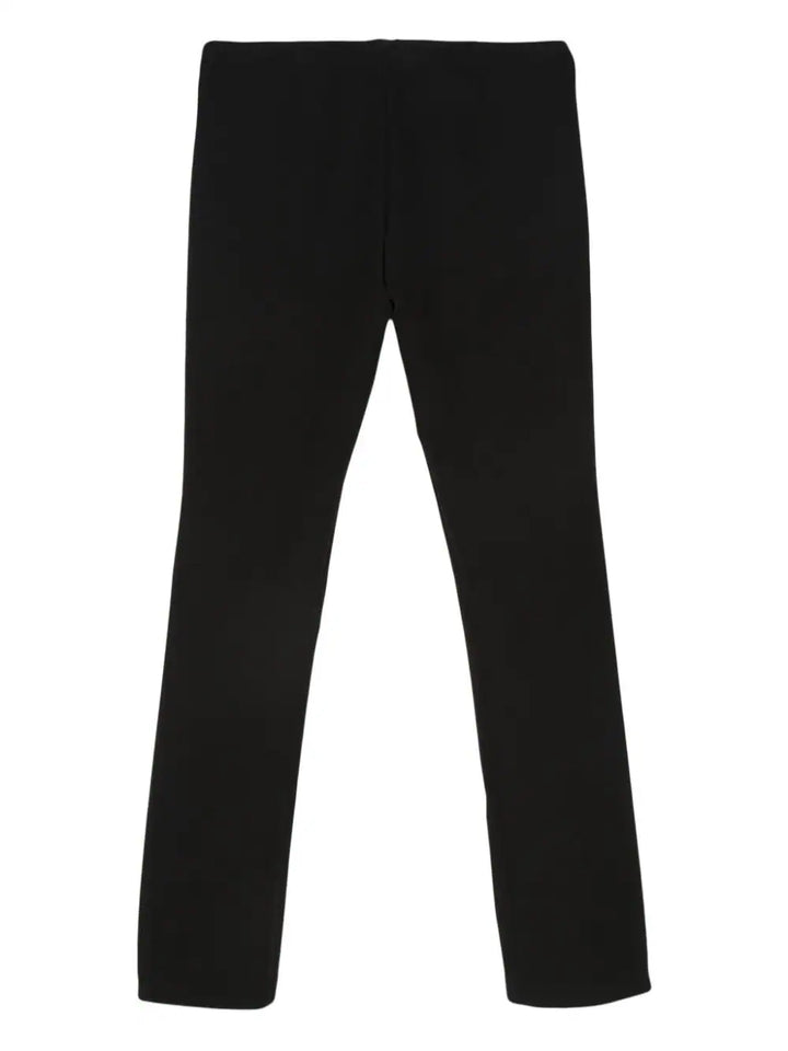 trousers with slit on the front