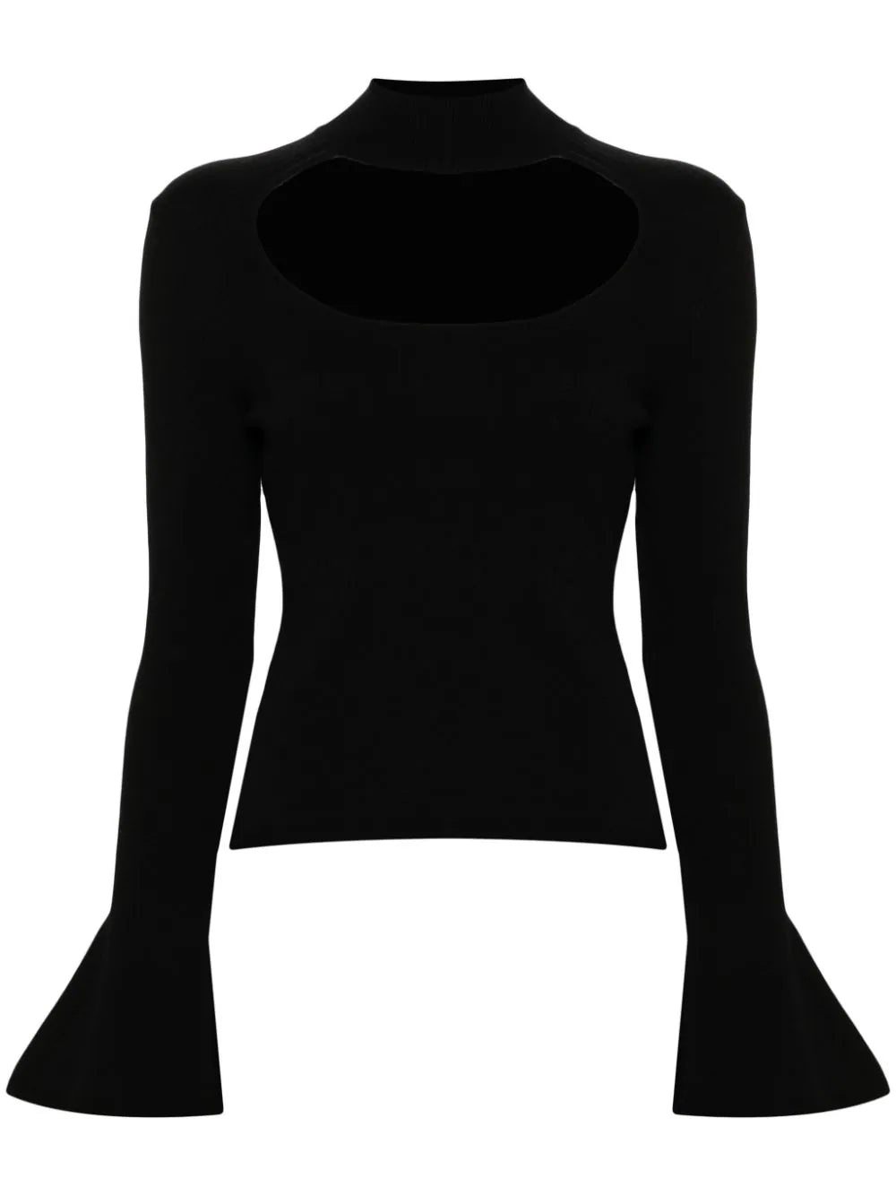 Sweater with cut-out