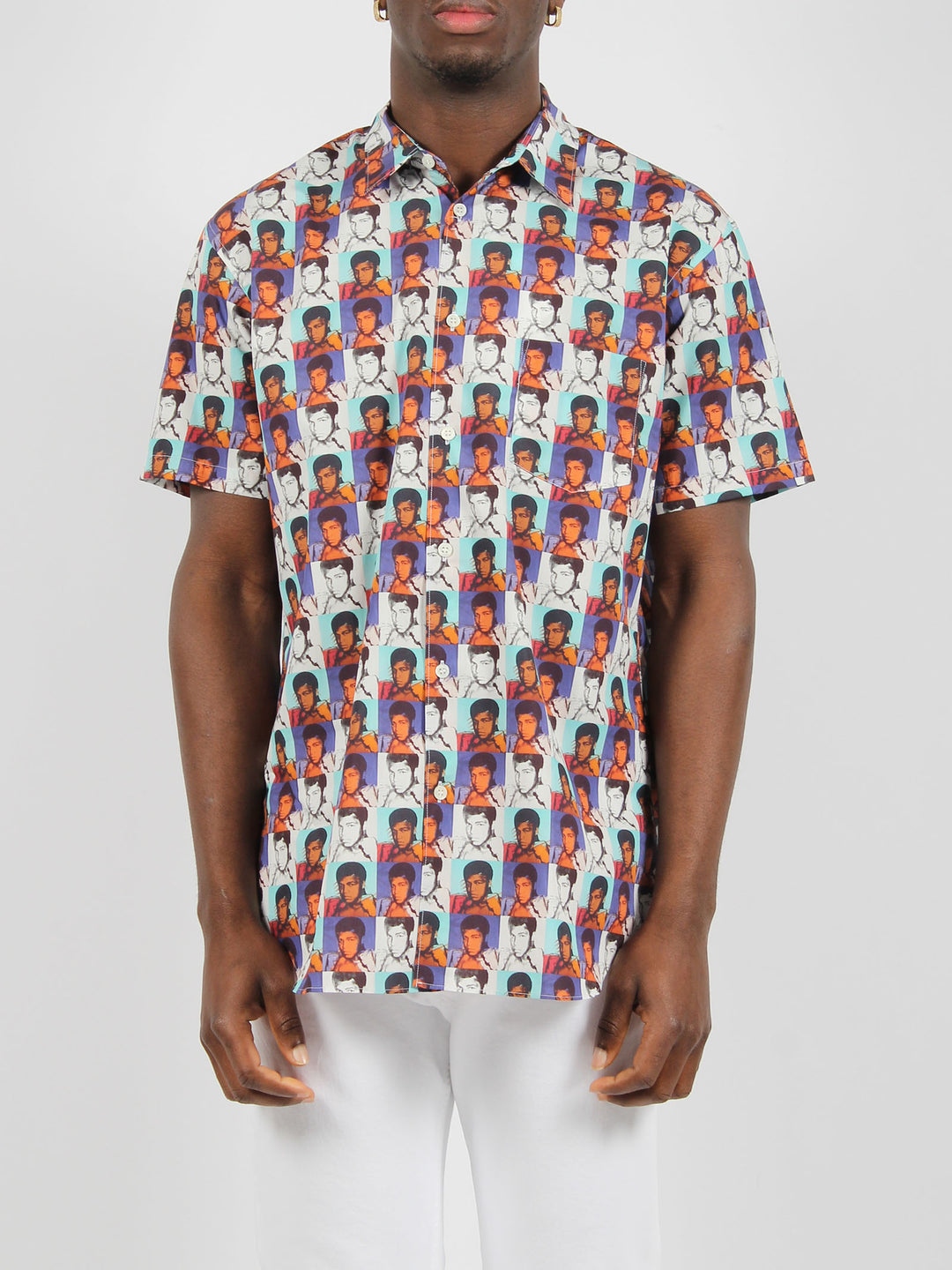 Muhammad ali printed shirt