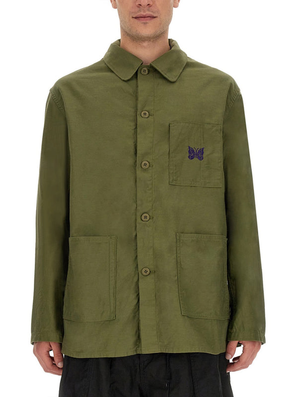 Shirt With Logo Embroidery