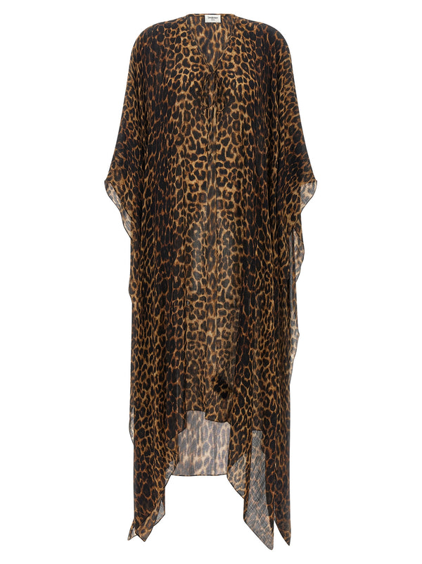 Caftnao Animalier Capes Brown