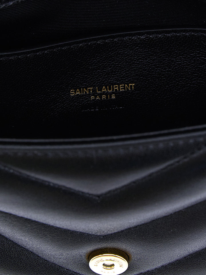 Saint Laurent Loulou Crossbody Bags - Black | 37b0c63edaca4cc993d2aa327fbac65e2d4452c9