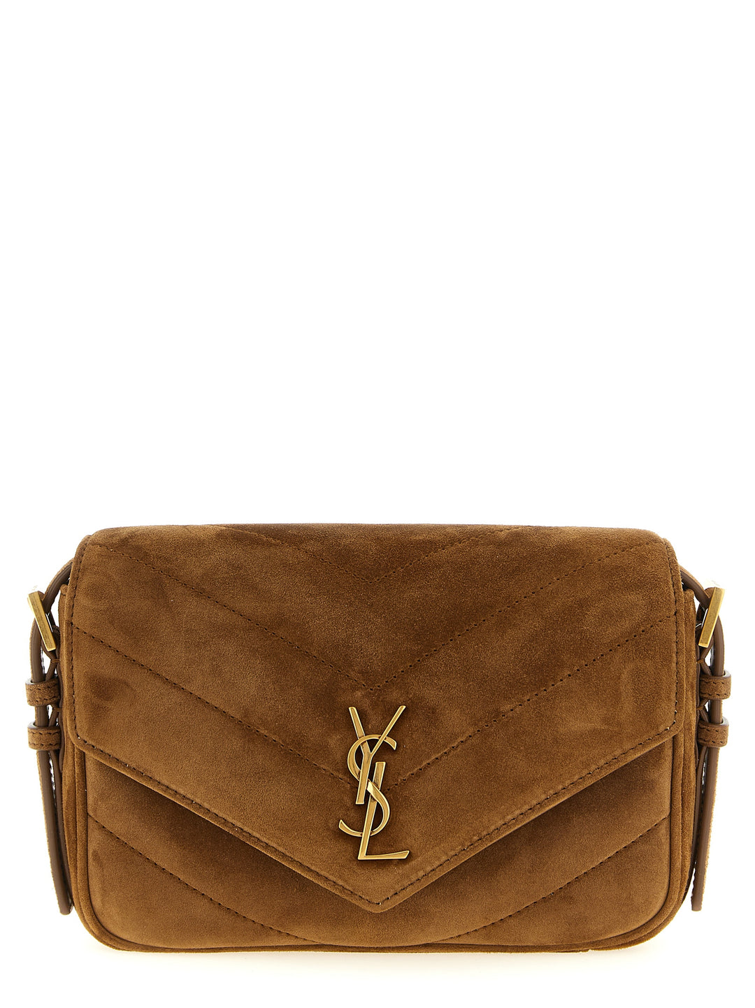 Saint Laurent Loulou Crossbody Bags - Brown | 3221e4bb2c412e2527b14b928046f28c5a69e7fd