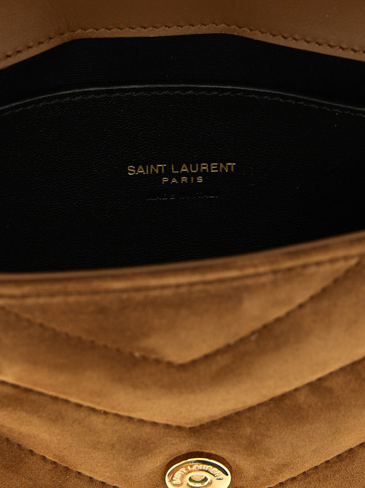 Saint Laurent Loulou Crossbody Bags - Brown | 6c29e5f606b7ad86aaf262829fc4c7cb5957d05b
