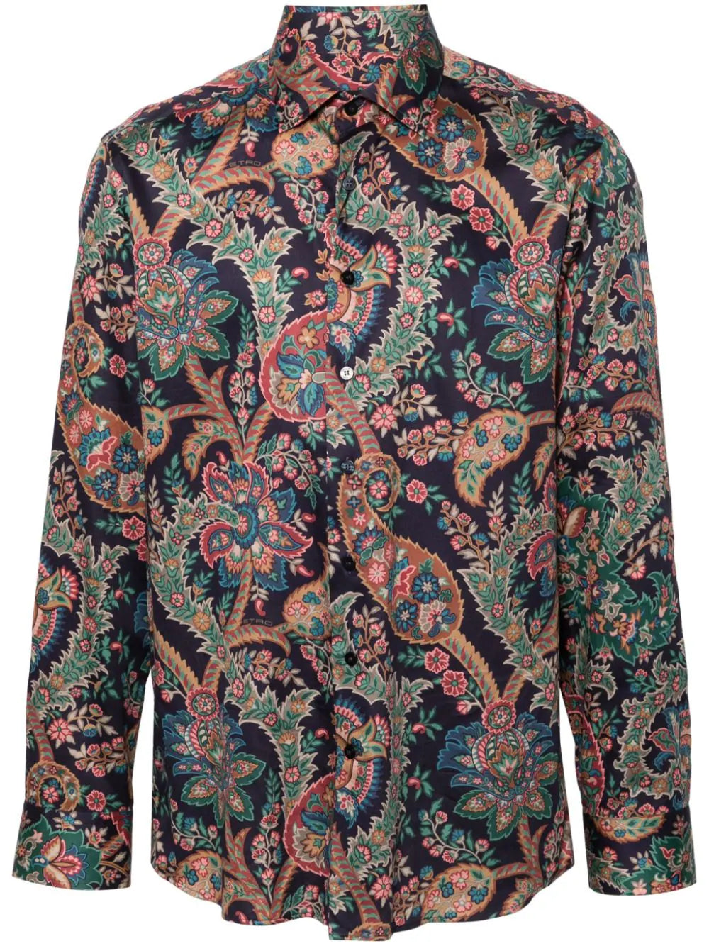 Shirt with paisley print