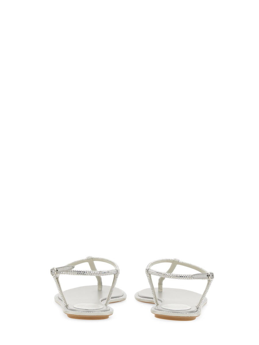Rene Caovilla Flat Shoes - Silver | 6b93aae45257840e56c2b366101a00c157d1d1d1