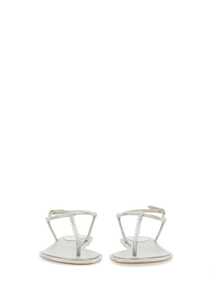 Rene Caovilla Flat Shoes - Silver | a8b1144ce7fbffdf3587e8be7fe6f7ea8e5e4097