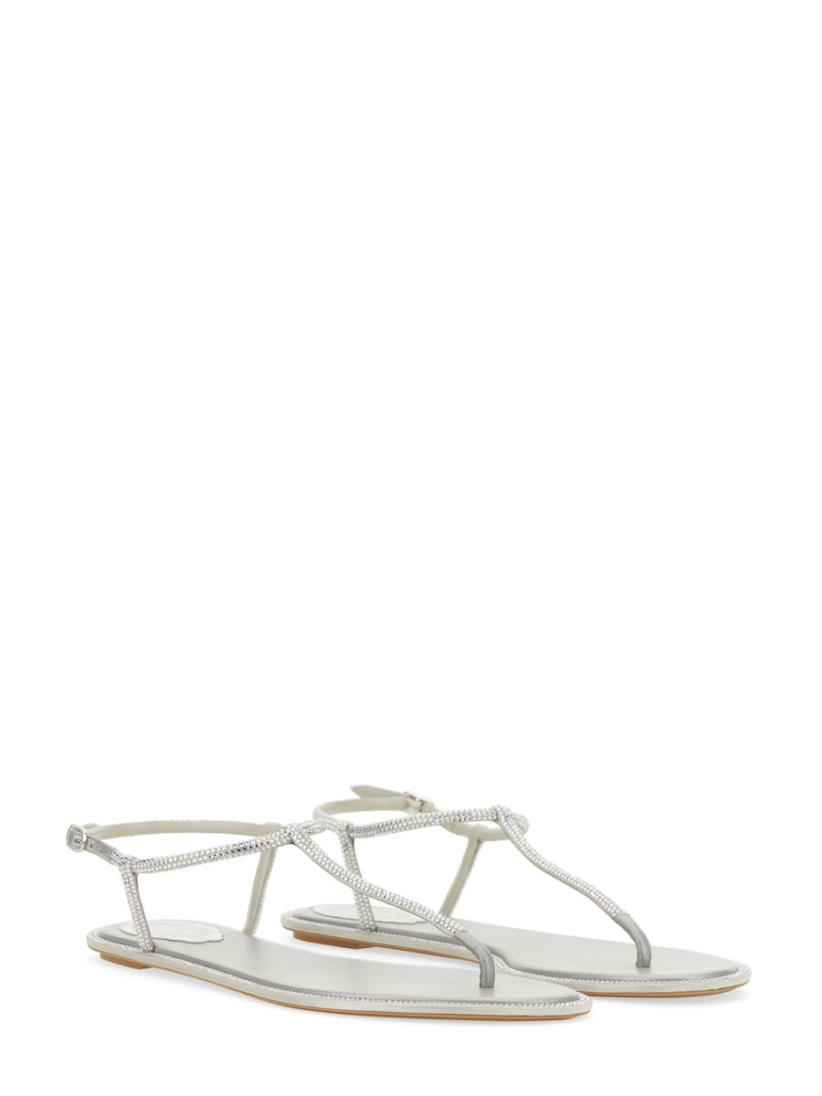 Rene Caovilla Flat Shoes - Silver | 110b79cc7d80d959873c1ce920519f428a17bbd9