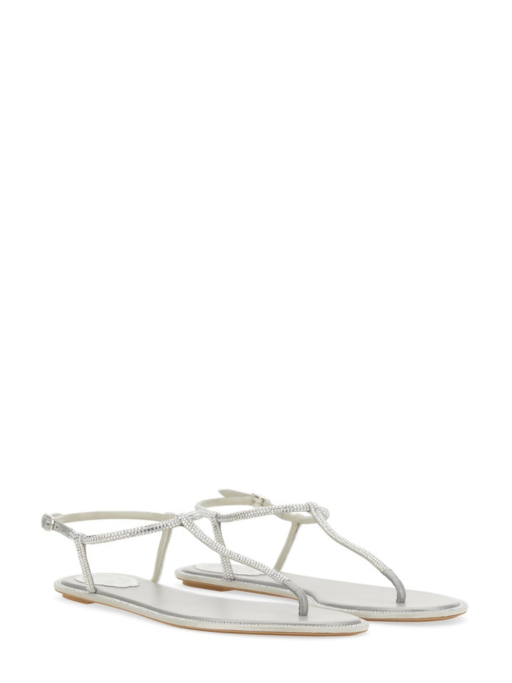 Rene Caovilla Flat Shoes - Silver | 110b79cc7d80d959873c1ce920519f428a17bbd9