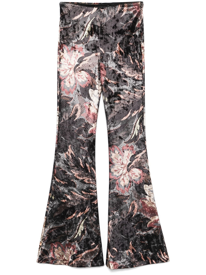 Floral trousers