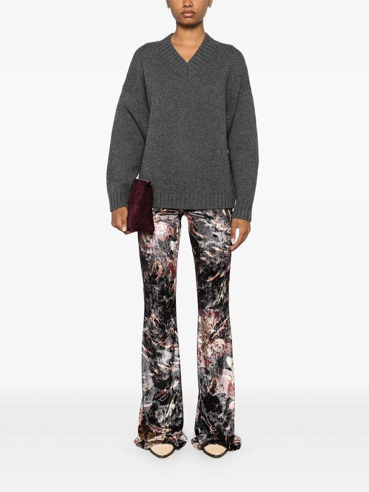 Floral trousers