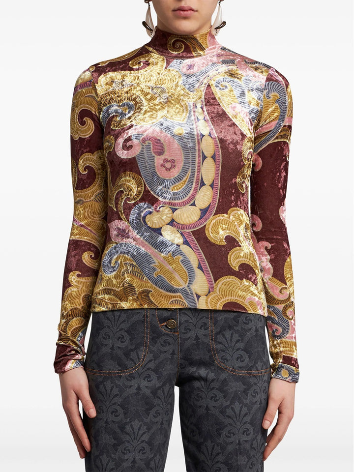 Top with print