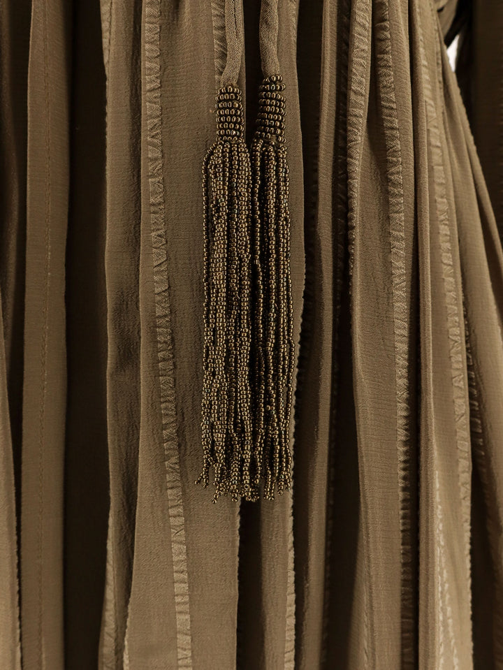 Pinko Dresses - Blue and green | 15962ad533af2713938435e9e373b3ca1f72a60e