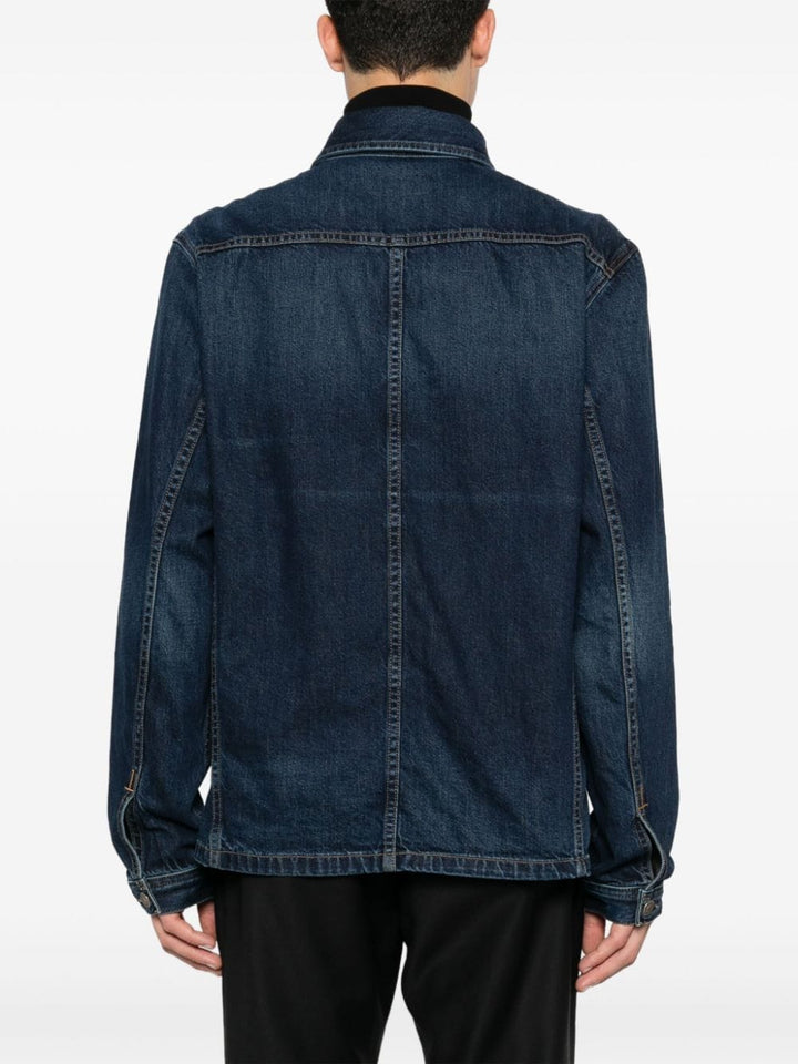 Denim jacket with pockets