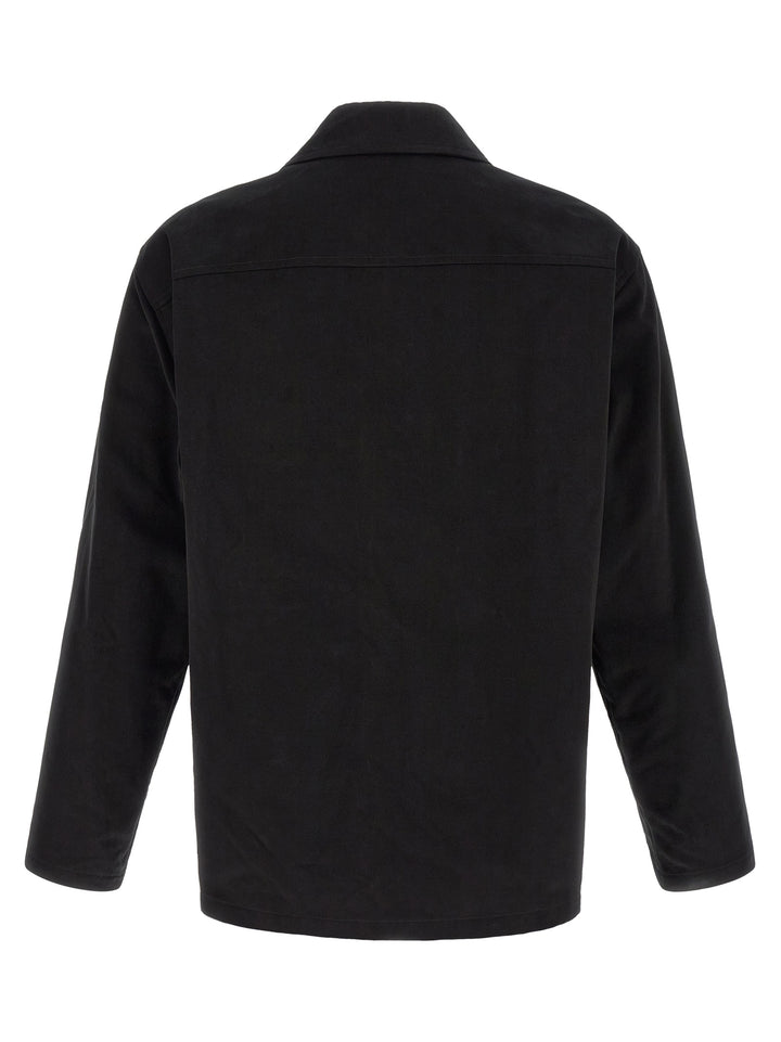 Saint Laurent Cotton Overshirt Shirt and Blouse - Black | cf7393bb62e16cc910f3600c9fe653a8dc205db4