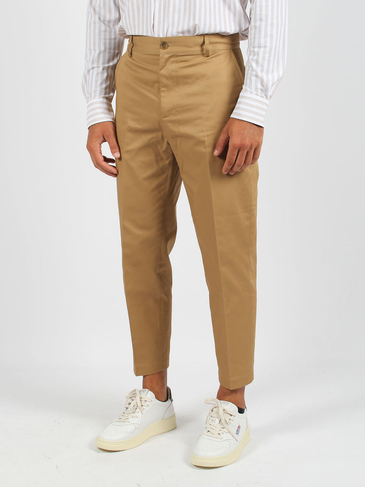 Straight leg trousers