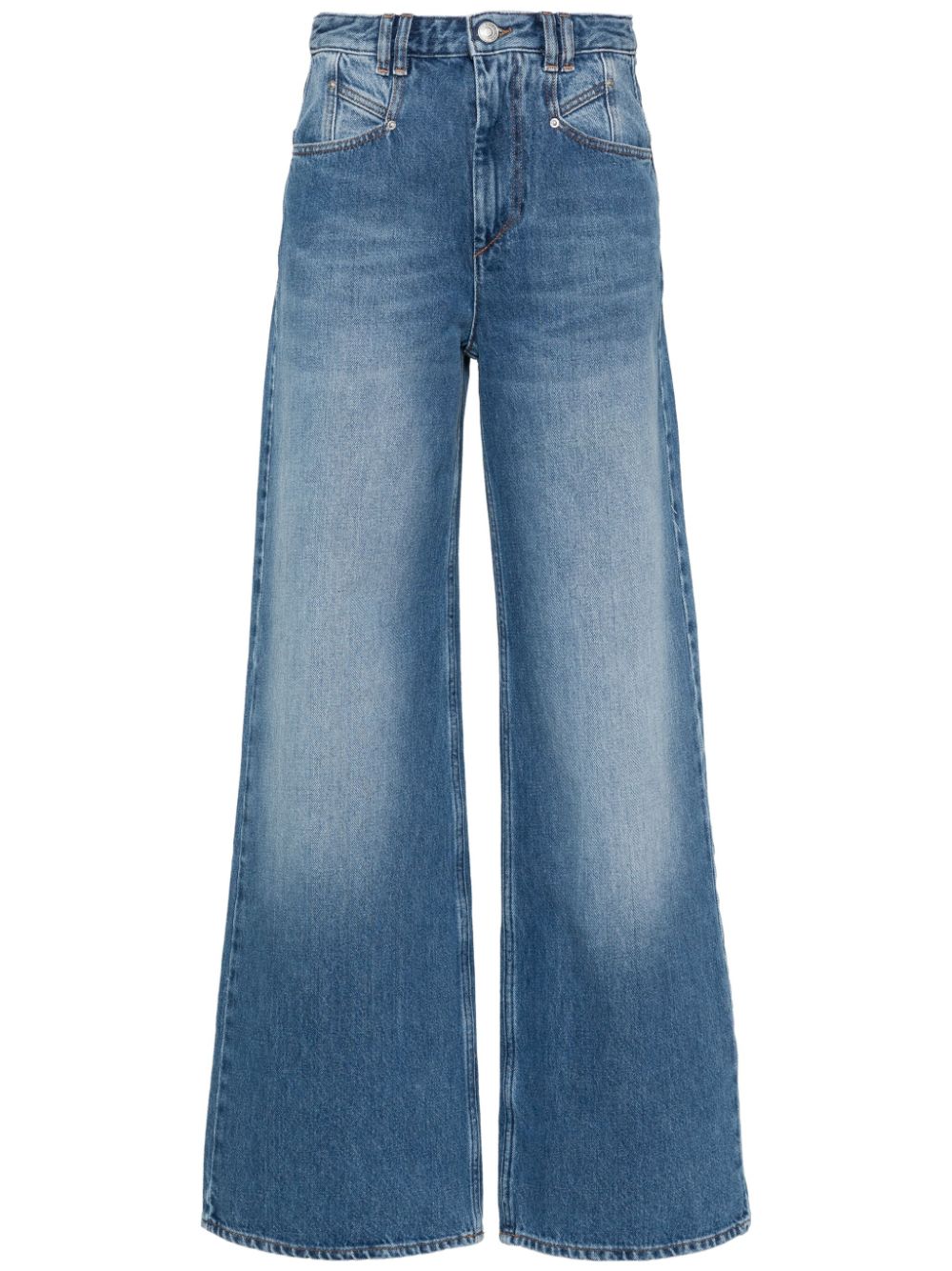 Lemony wide leg jeans