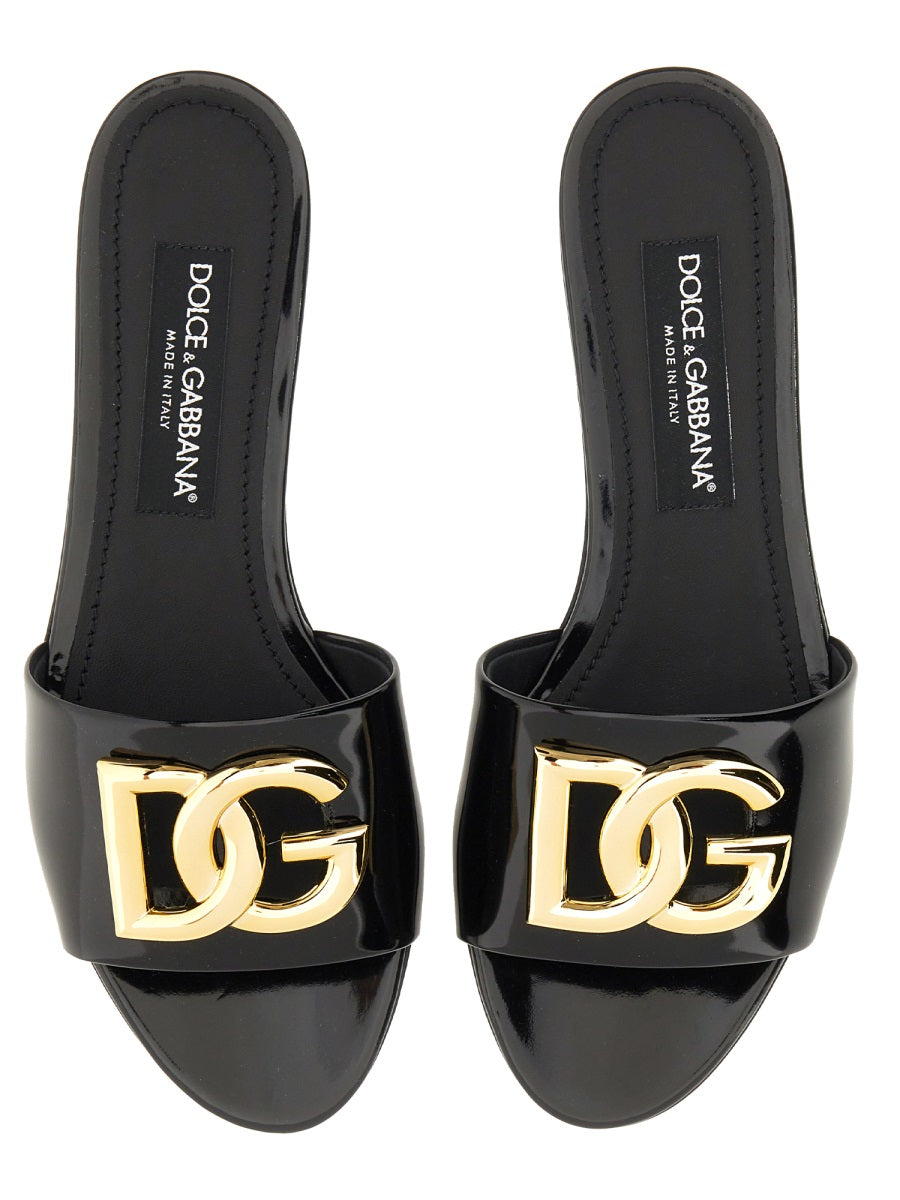 Dolce & Gabbana Sandals - Black | Wanan Luxury