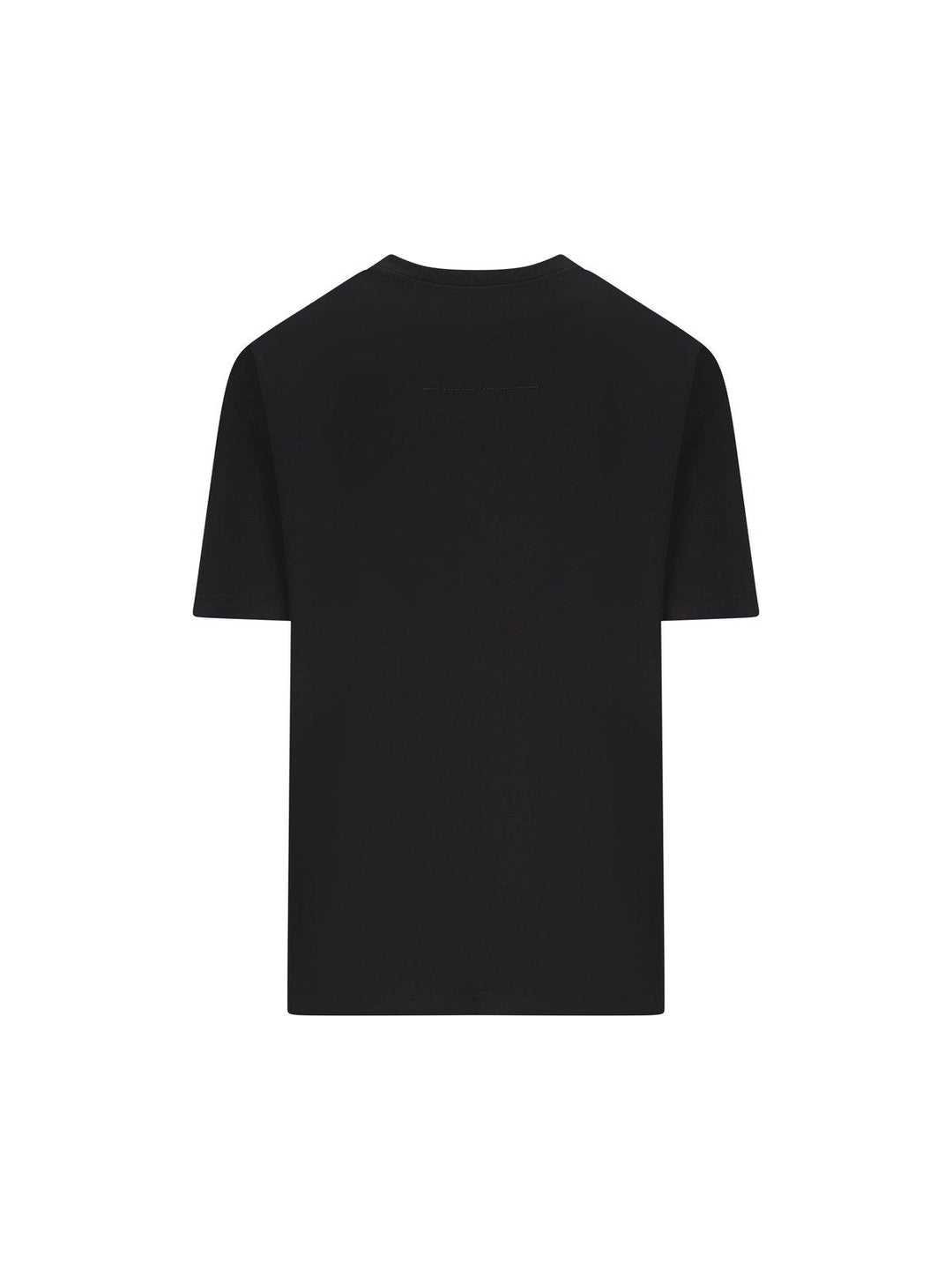 With Printed Logo T-Shirt Black